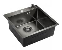 Кухонная мойка EMAR EMB-117A PVD Nano Dark Кухонная мойка EMAR EMB-117A PVD Nano Dark