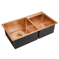 Кухонная мойка EMAR EMB-210 PVD Nano Coppery, цвет Медь, нерж. сталь 1.2 мм