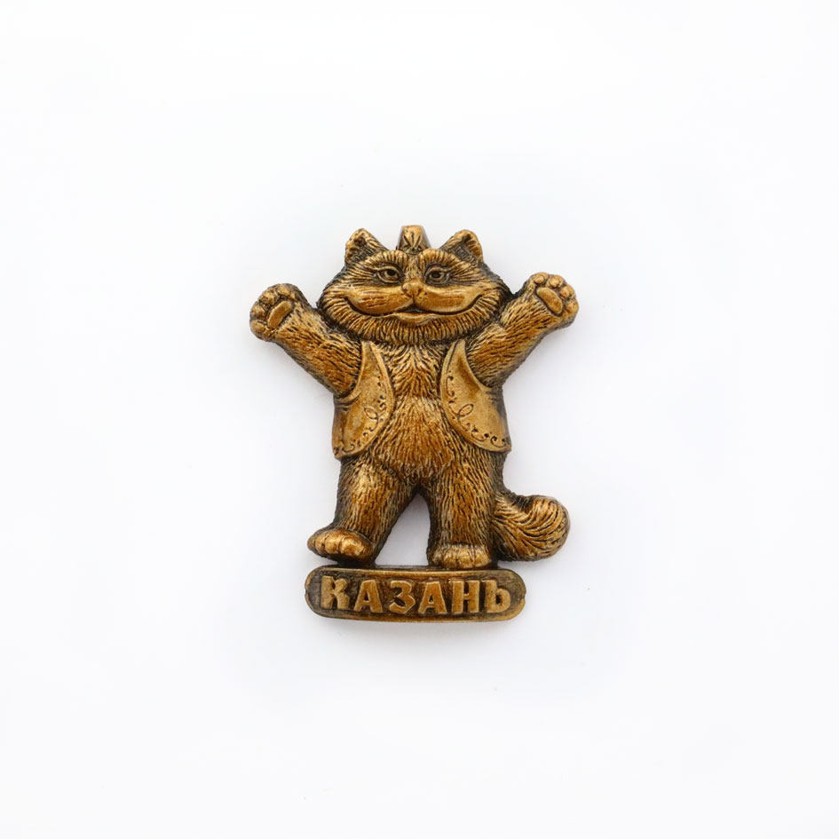 Магнит Кот приветливый 6х5см