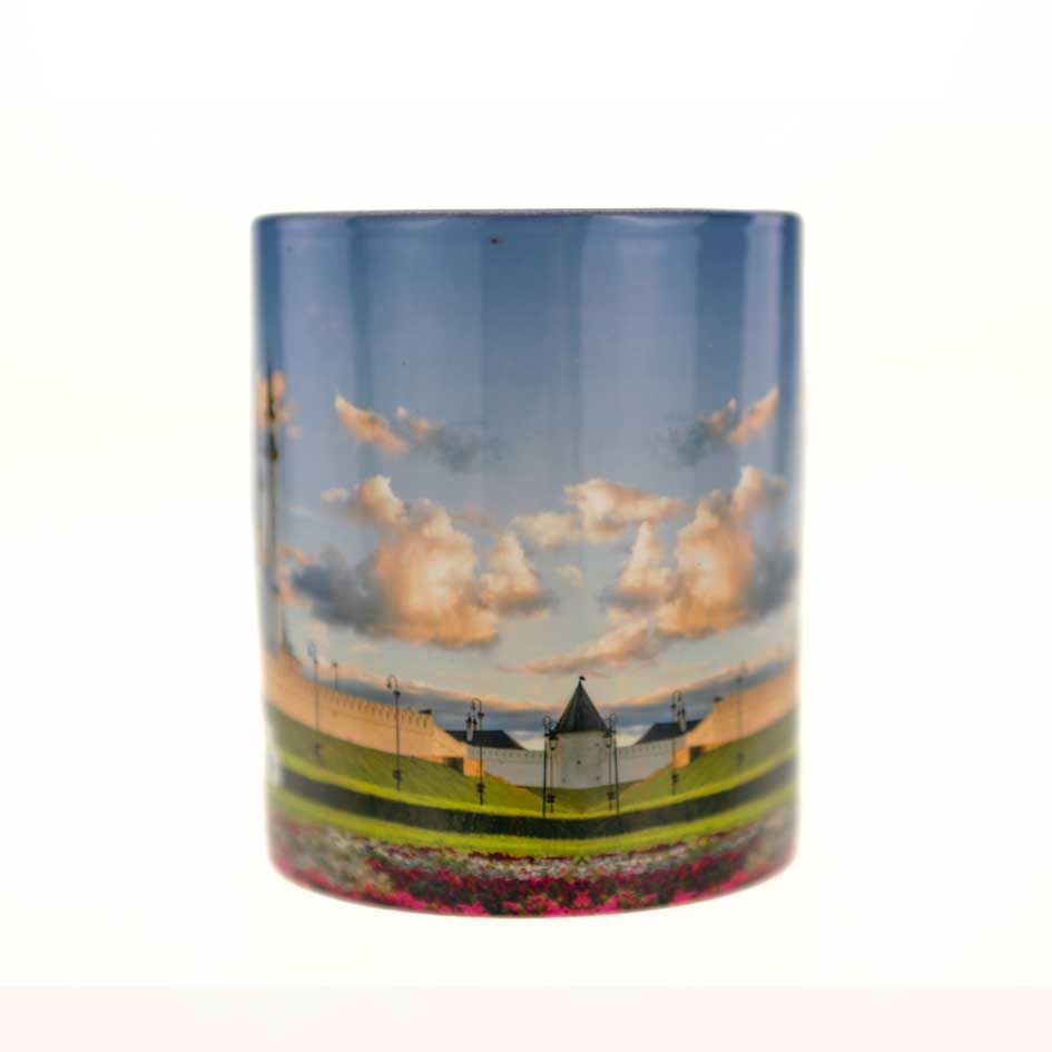 Кружка керамическая " Панорама Кул Шариф с цветами