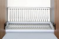 Сушка Ellite 1-уровневая 723KITP90X522ACW-16 в базу 900/16 с подсветкой, отделка сталь, поддон пластик