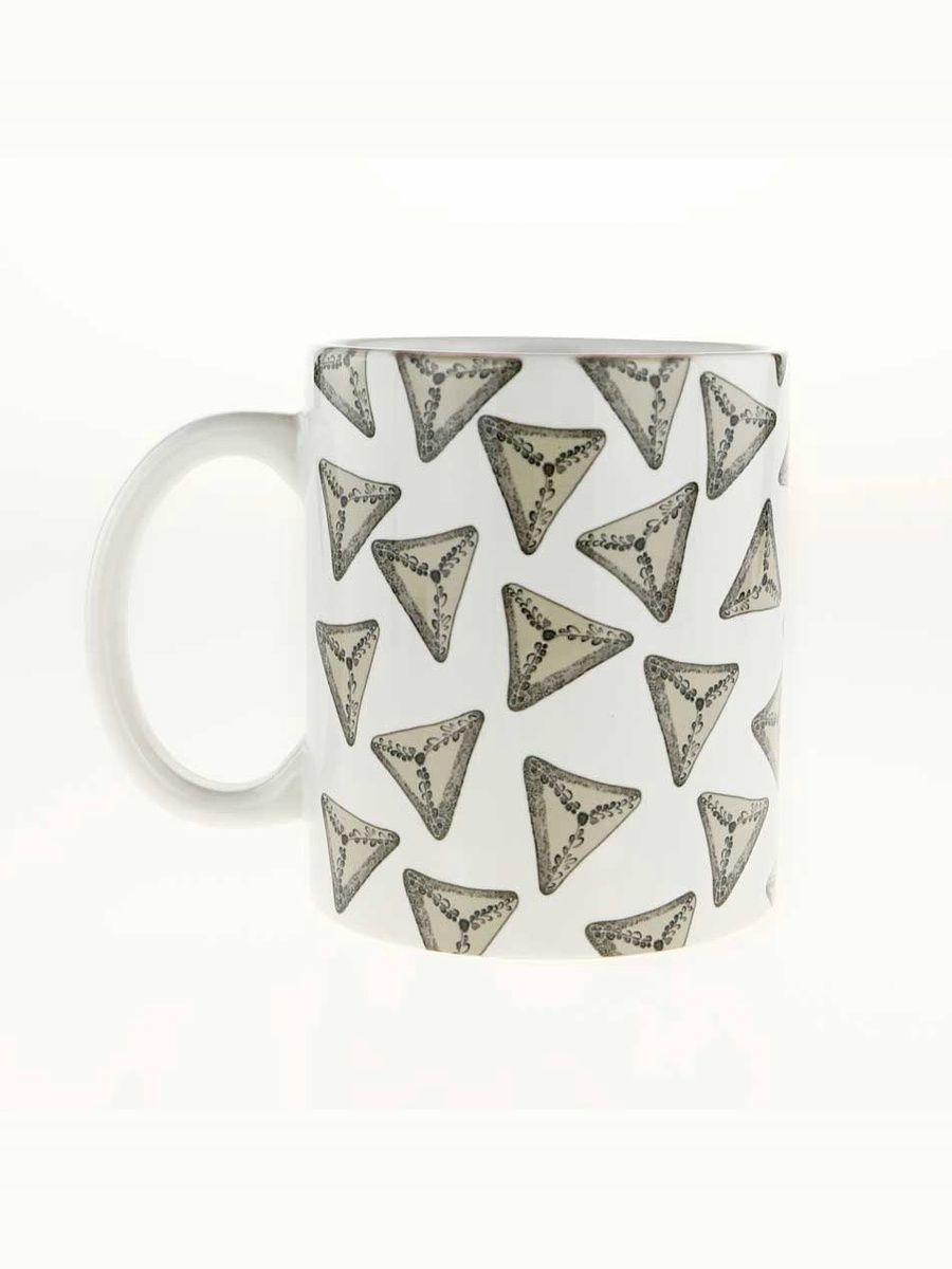 Кружка керамическая "Чисто по-татарски, заесть хандру эчпочмаками", объем 330мл.