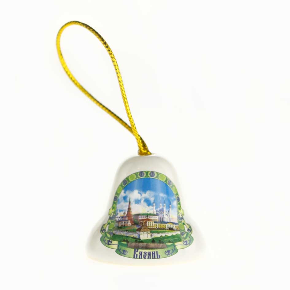 Колокольчик керамика круглый маленький Казань