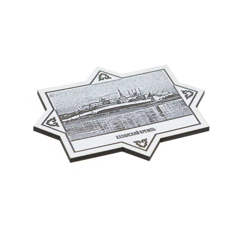 Магнит дерево хдф Казанский Кремль