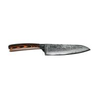 Нож сантоку Omoikiri Damascus Suminagashi