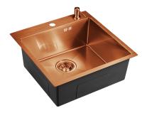Кухонная мойка EMAR EMB-117A PVD Nano Coppery Кухонная мойка EMAR EMB-117A PVD Nano Coppery