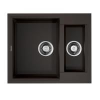 Кухонная мойка Omoikiri Sakaime 60-2-DC Tetogranit/темный шоколад Кухонная мойка Omoikiri Sakaime 60-2-DC Tetogranit/темный шоколад