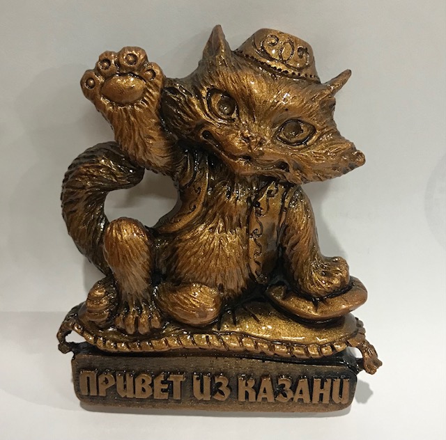 Магнит выпуклый Кот 8,5см