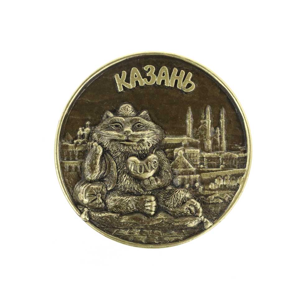 Магнит круг LOVE 7см