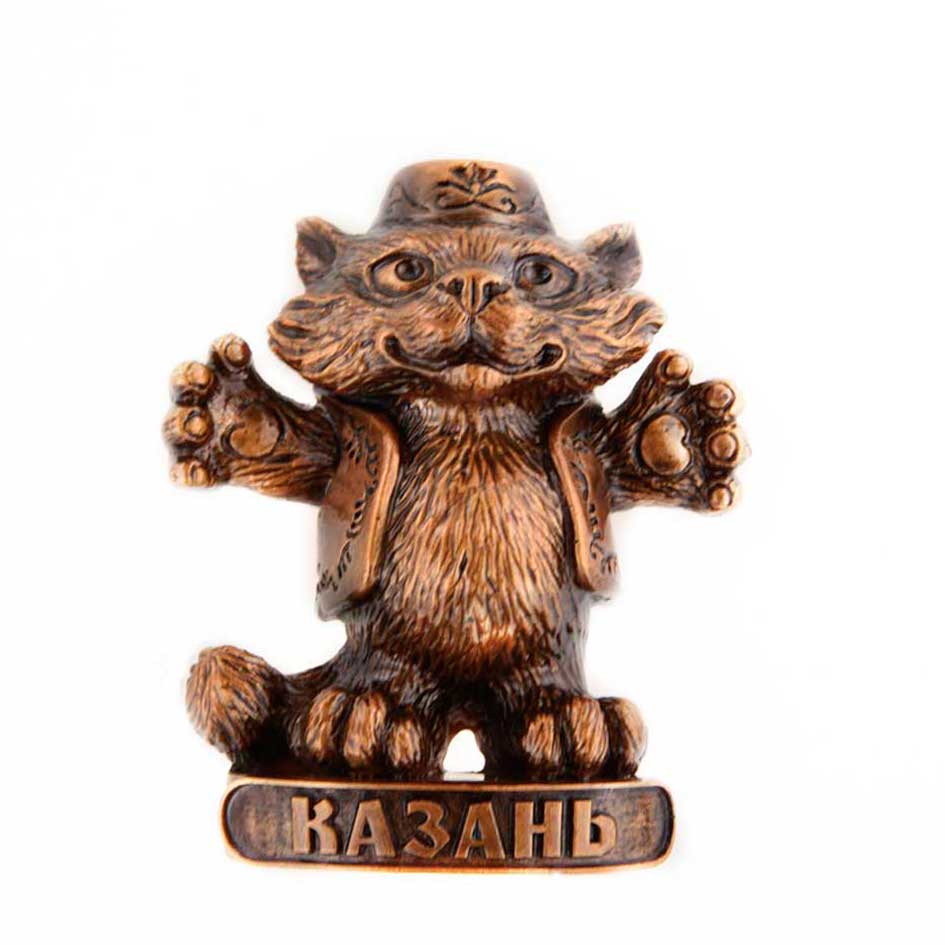 Магнит выпуклый Кот 9,5см