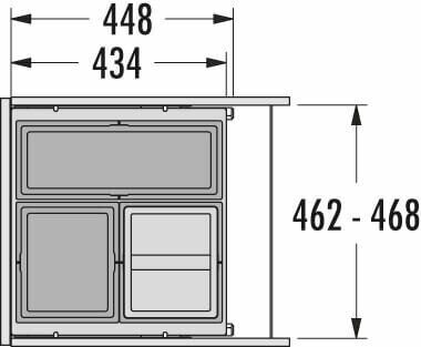 Встраиваемая система 43л AS Cargo Hailo 3610831