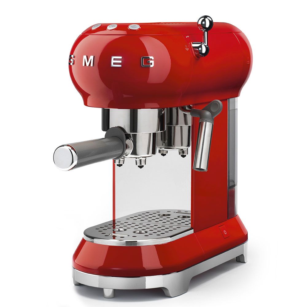 Кофеварка Smeg ECF01RDEU красная