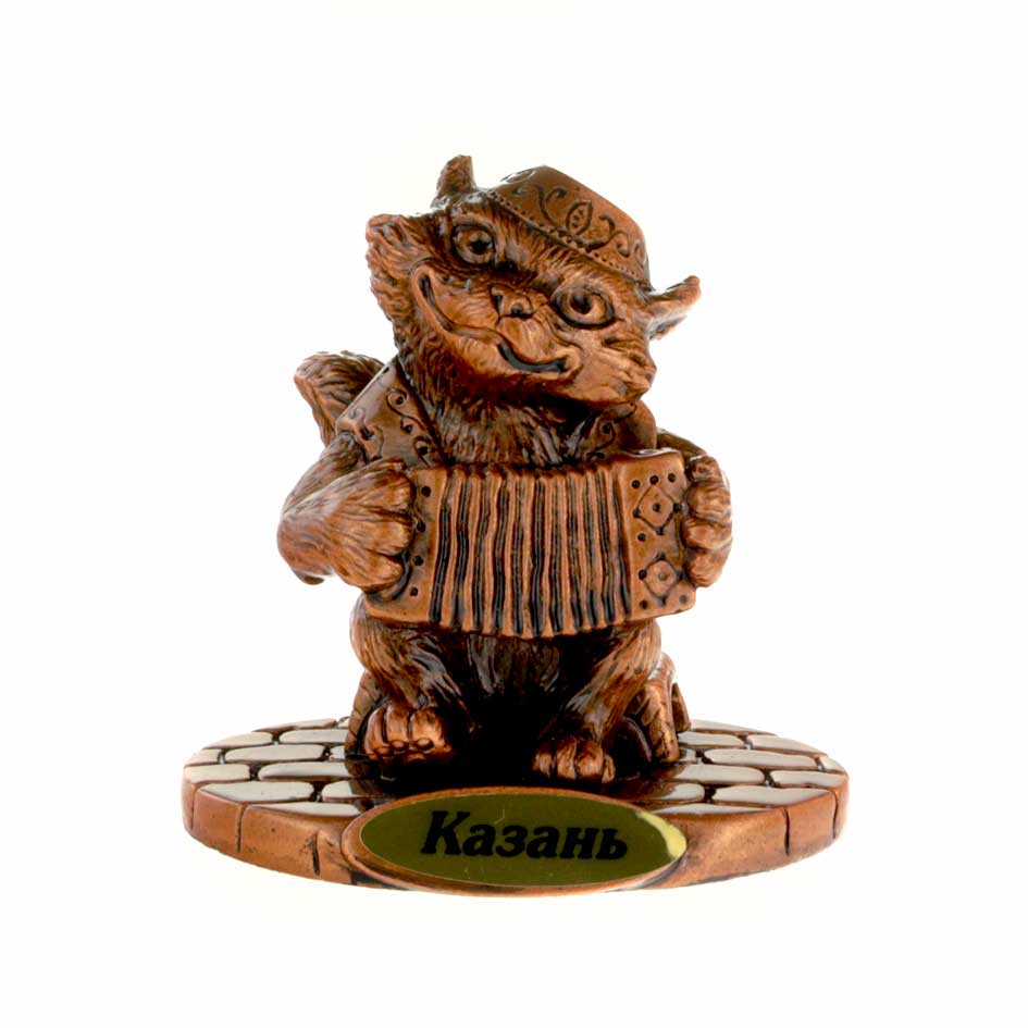 Кот с гармонью Казань