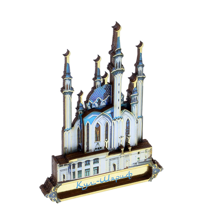 Магнит дерево 3д Казань Кул Шариф В104