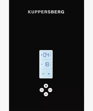 Холодильник Kuppersberg NRV 192 BG черный, отдельностоящий