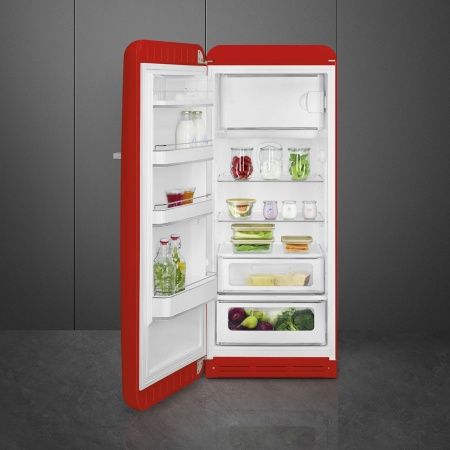 Отдельностоящий однодверный холодильник Smeg FAB28LRD5