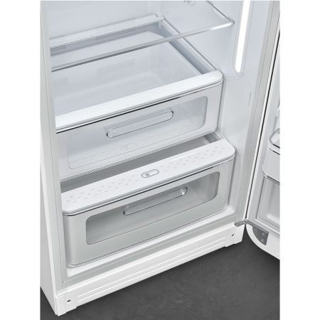 Отдельностоящий однодверный холодильник Smeg FAB28RWH5