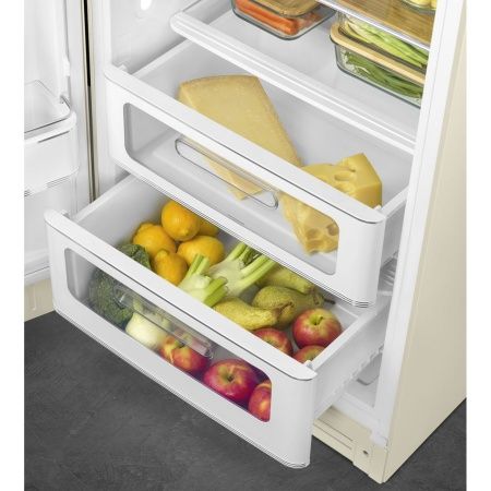 Отдельностоящий однодверный холодильник Smeg FAB28LCR5