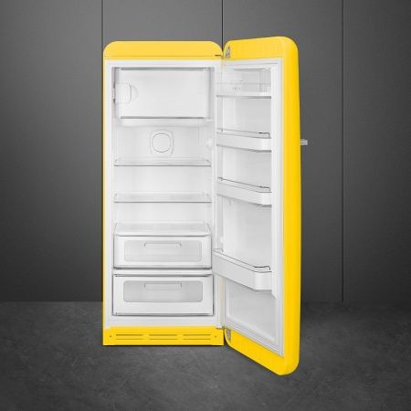 Отдельностоящий однодверный холодильник Smeg FAB28RYW5