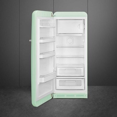 Отдельностоящий однодверный холодильник Smeg FAB28LPG5