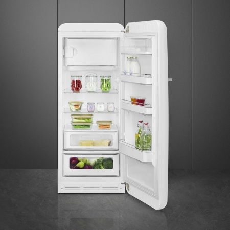 Отдельностоящий однодверный холодильник Smeg FAB28RWH5