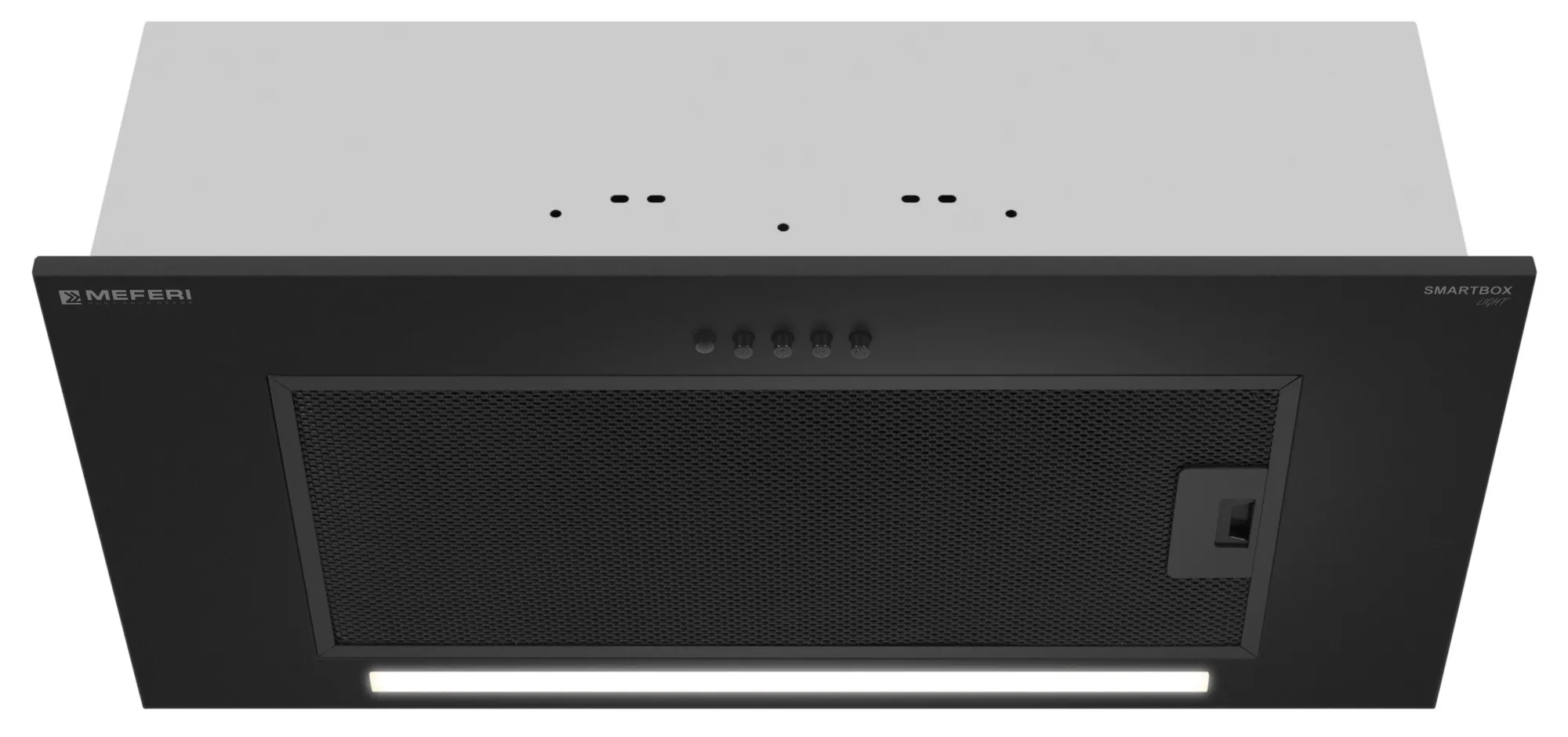 Вытяжка полновстраиваемая Meferi SMARTBOX60BK LIGHT