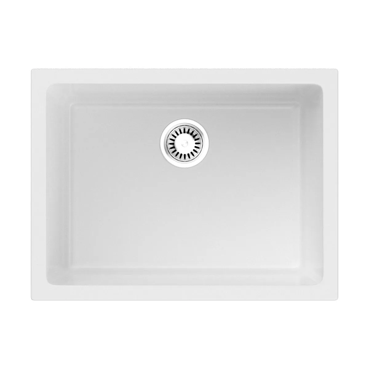Кухонная мойка Omoikiri Okinoshima 61-U/I-WH Glossy Natceramic/белый Кухонная мойка Omoikiri Okinoshima 61-U/I-WH Glossy Natceramic/белый