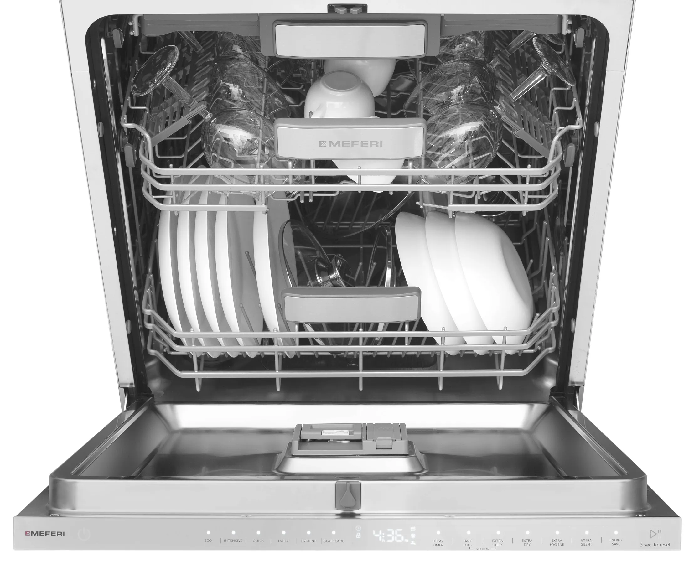 Посудомоечная машина встраиваемая Meferi с инвертором MDW6093 LUXE Посудомоечная машина встраиваемая Meferi с инвертором MDW6093 LUXE