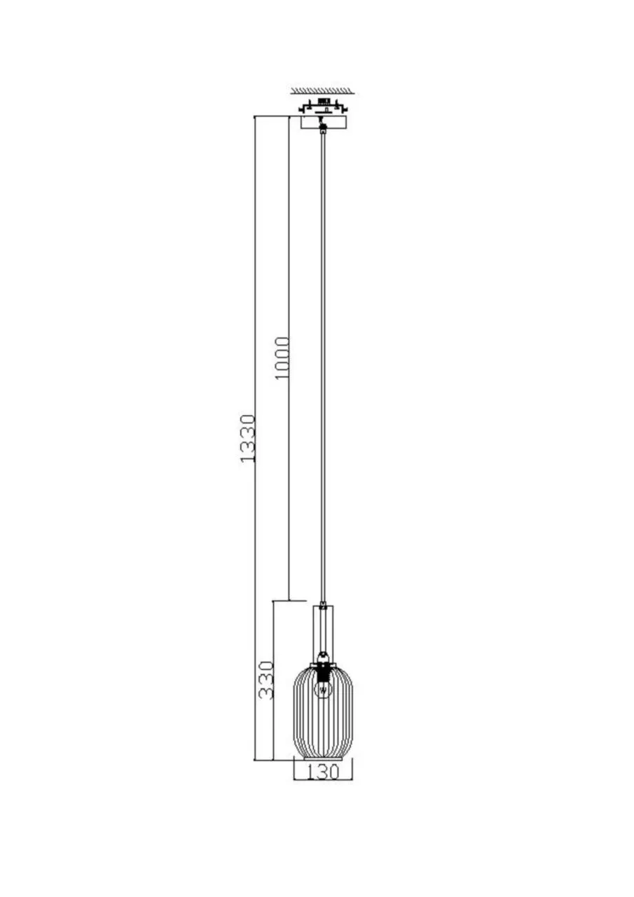 Подвесной светильник Freya FR8013PL-01AM Подвесной светильник Freya FR8013PL-01AM