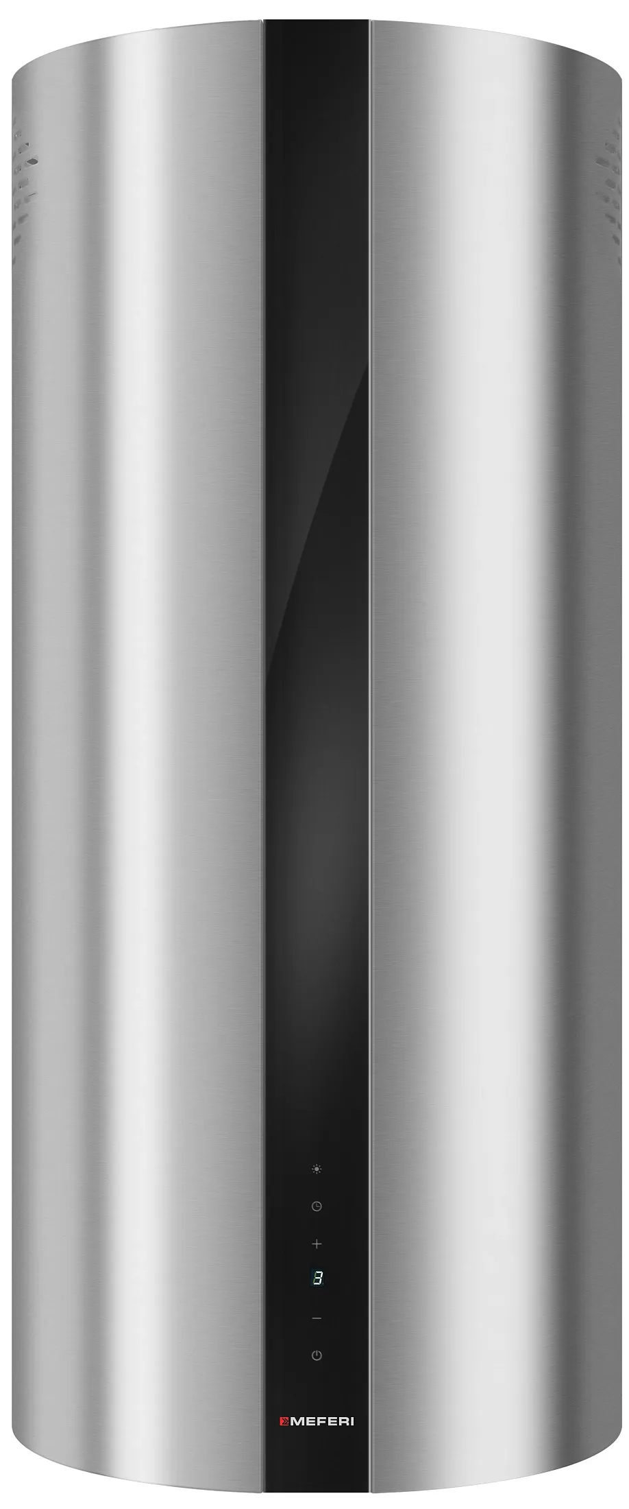 Вытяжка цилиндрическая островная Meferi TUBE40IX ISLA COMFORT PLUS