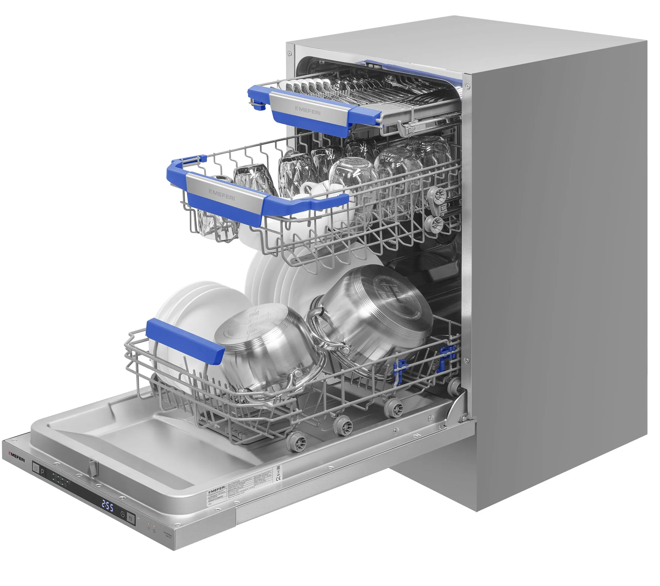 Посудомоечная машина встраиваемая Meferi MDW4573 COMFORT Посудомоечная машина встраиваемая Meferi MDW4573 COMFORT