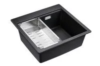 Кухонная мойка EMAR EMQ-1520.Q Морион Кухонная мойка EMAR EMQ-1520.Q Морион