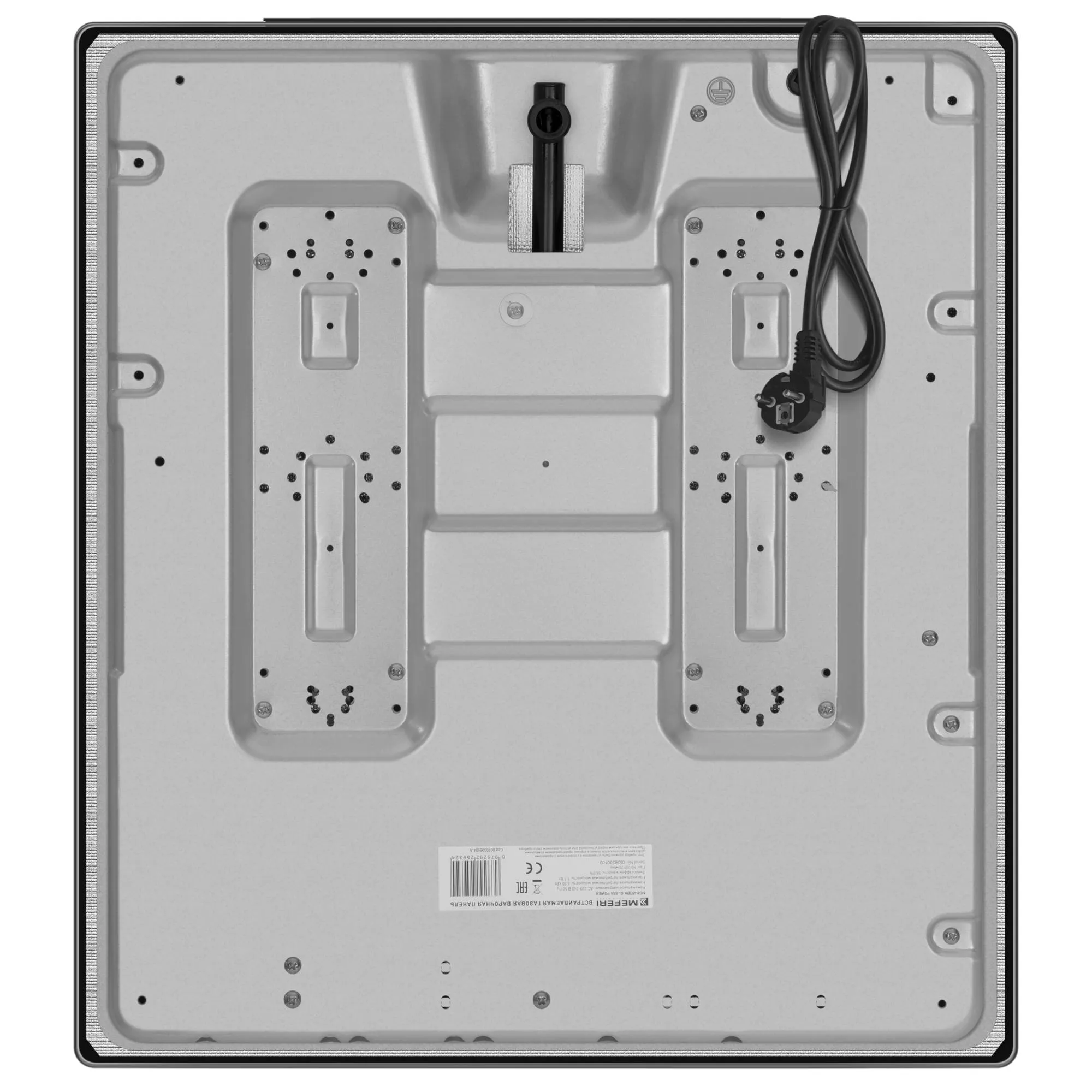 Варочная панель газовая Meferi MGH453BK GLASS POWER