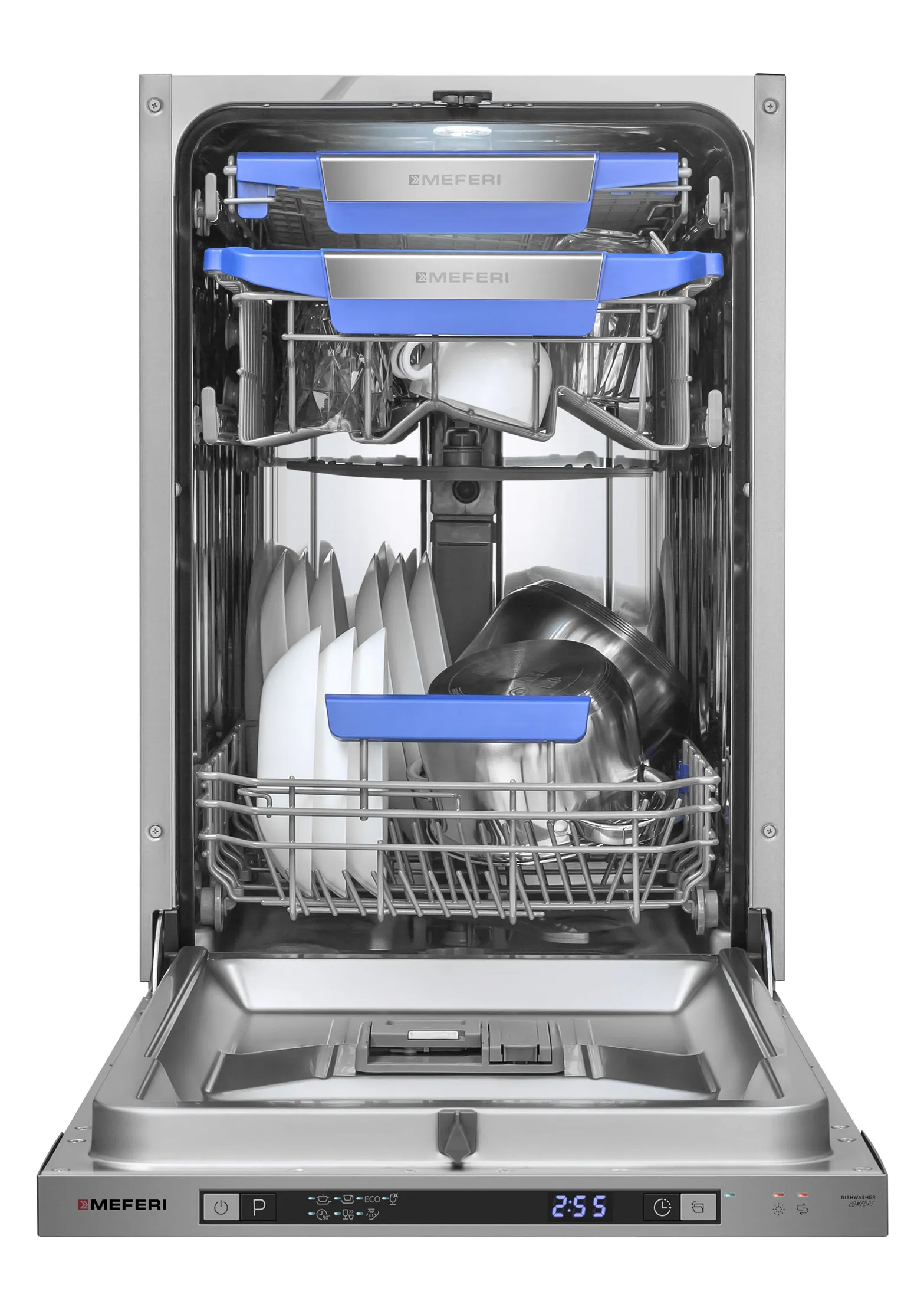 Посудомоечная машина встраиваемая Meferi MDW4573 COMFORT Посудомоечная машина встраиваемая Meferi MDW4573 COMFORT