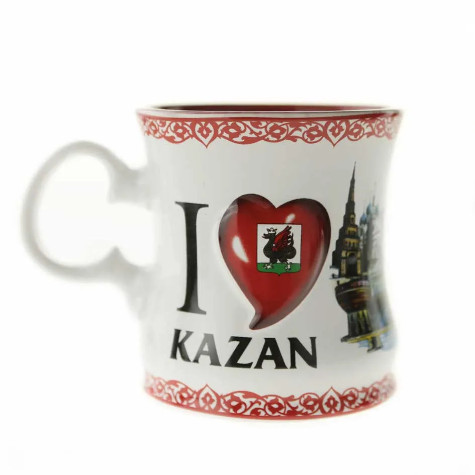 Кружка керамика Казань коллаж Dkz01-08-142