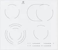 Стеклокерамическая варочная поверхность Electrolux EHF96547SW