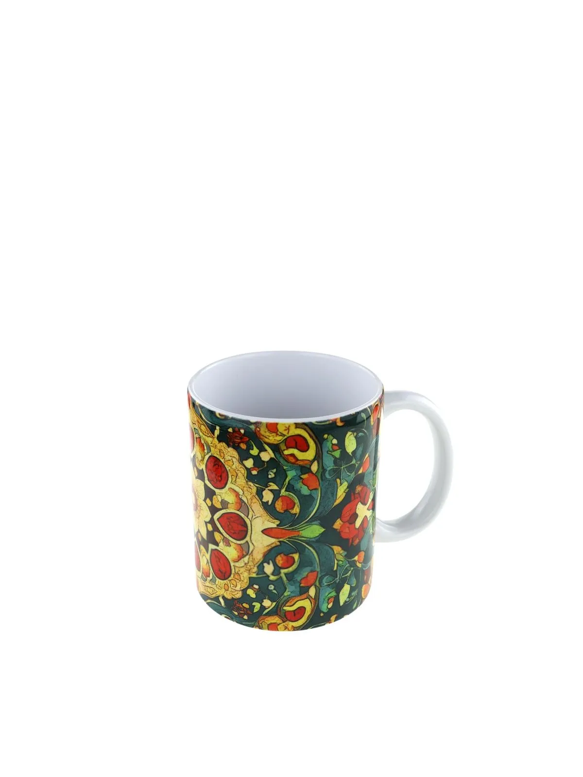 Керамическая кружка с татарским национальным орнаментом рисунок №4