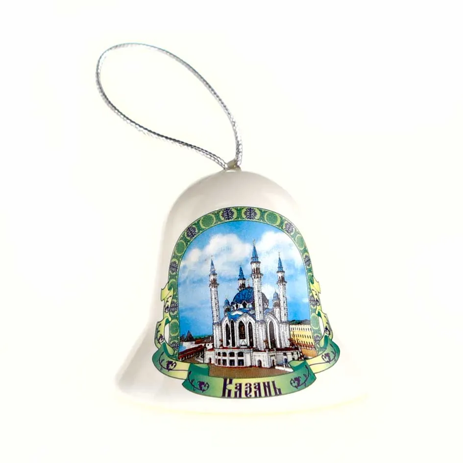 Колокольчик керамика большой круглый Казань