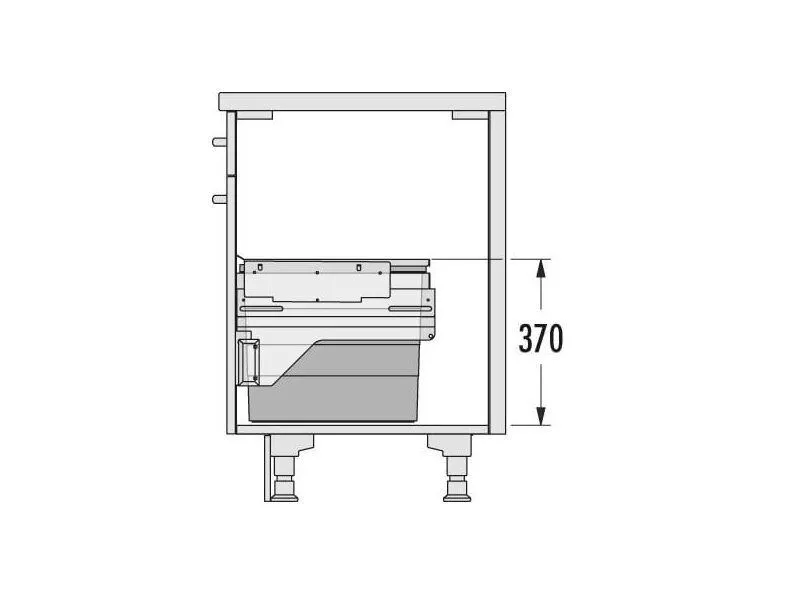 Встраиваемая система 38л Euro-Cargo-S Hailo 3610811