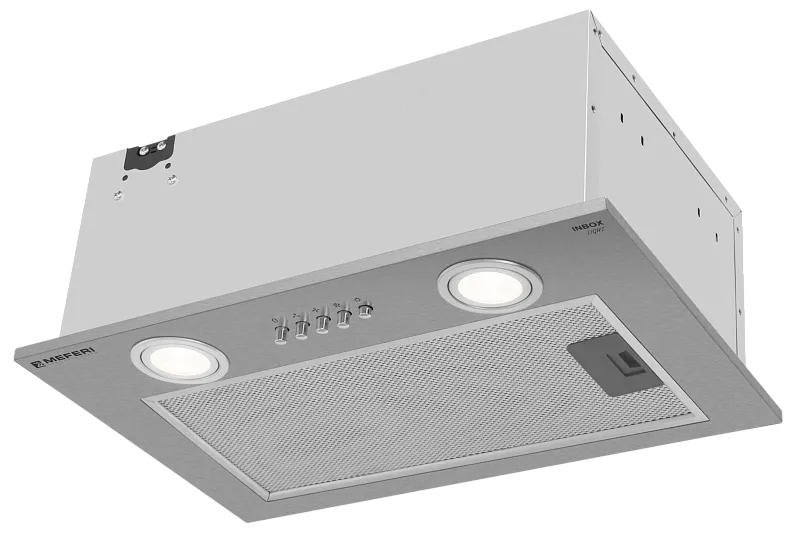 Вытяжка полновстраиваемая Meferi INBOX45IX LIGHT