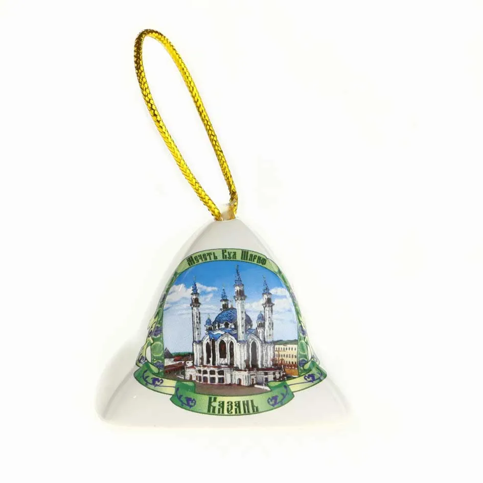 Колокольчик керамика квадратный маленький  Казань