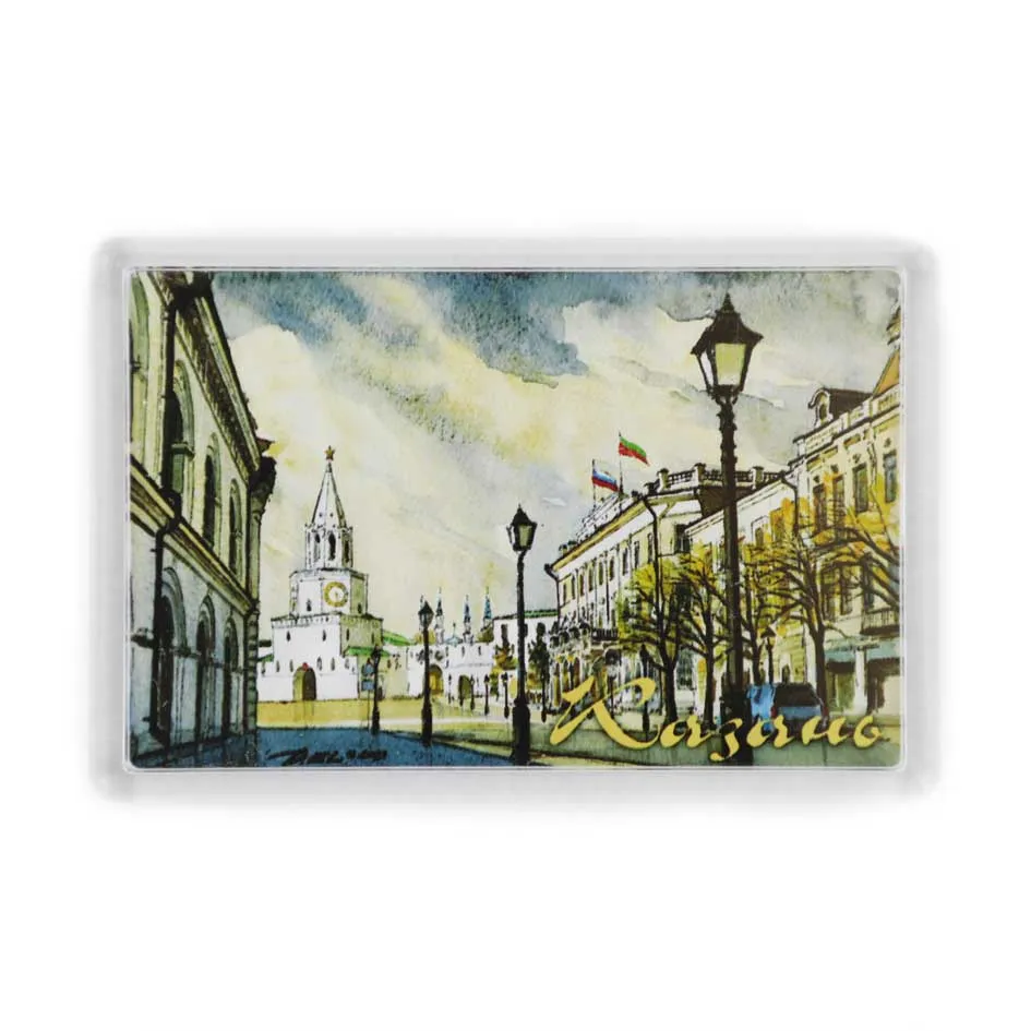 Магнит акрил 52х77мм  Казань