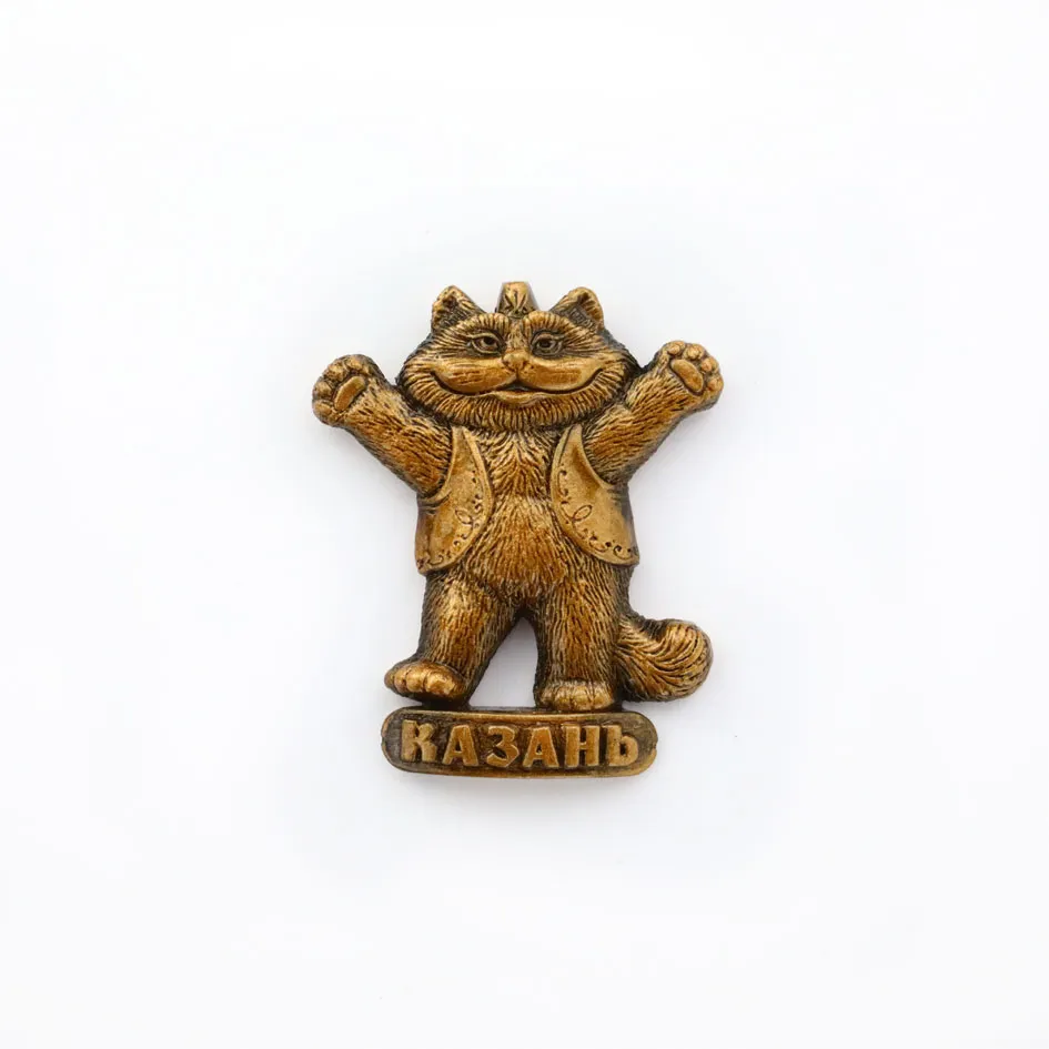 Магнит Кот приветливый 6х5см