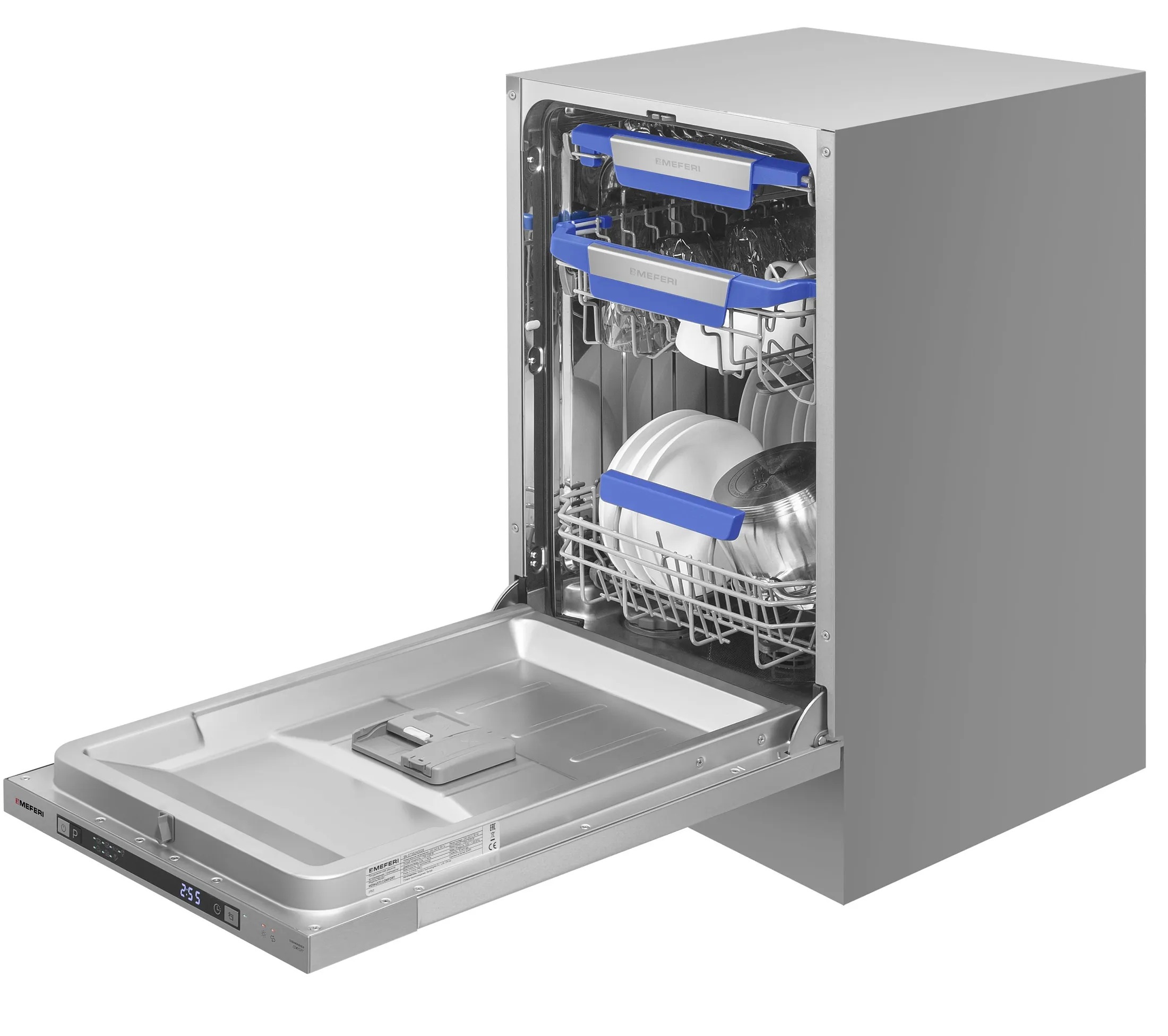 Посудомоечная машина встраиваемая Meferi MDW4573 COMFORT Посудомоечная машина встраиваемая Meferi MDW4573 COMFORT