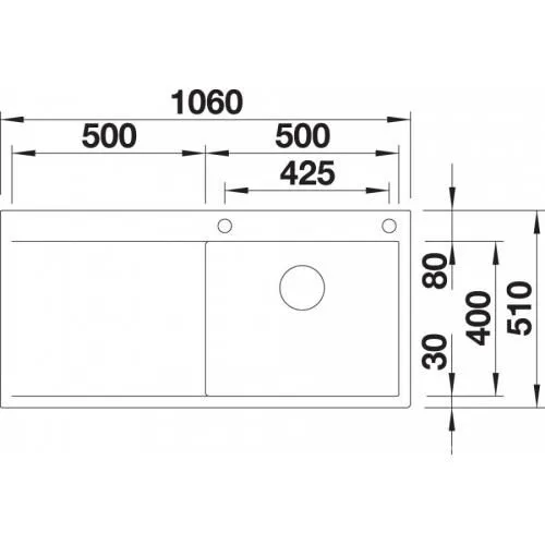 Мойка Blanco Flow XL 6 S-IF нержавеющая сталь зеркальная полировка с клапаном-автоматом Мойка Blanco Flow XL 6 S-IF нержавеющая сталь зеркальная полировка с клапаном-автоматом