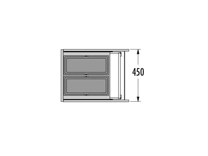 Встраиваемая система 36л Triple XL 450 Hailo 3631491