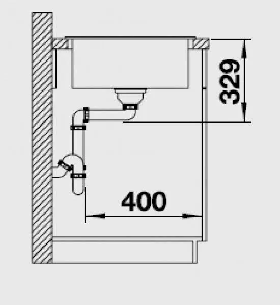 Мойка Blanco Legra 45S шампань