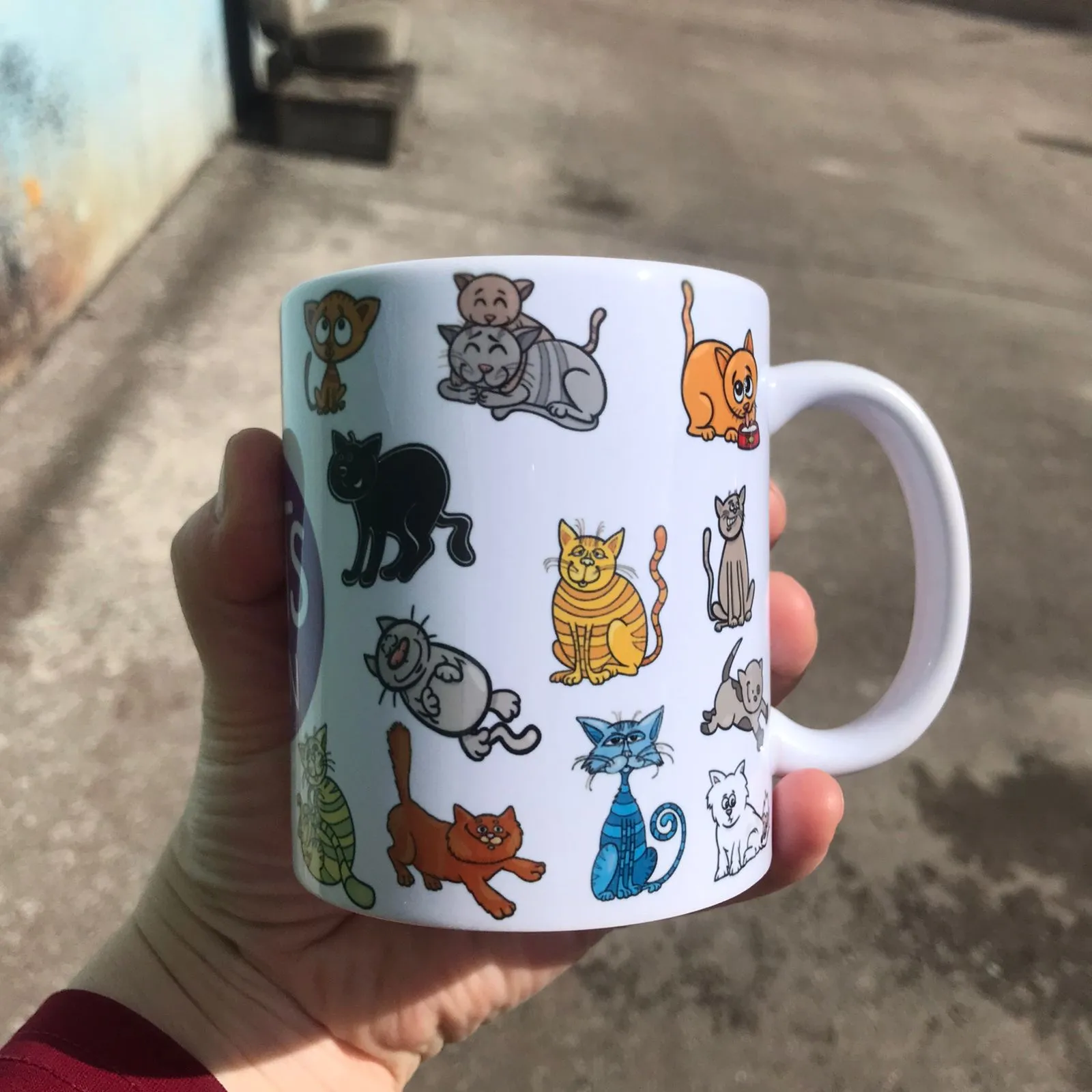 Кружка керамическая "CATS KZN"