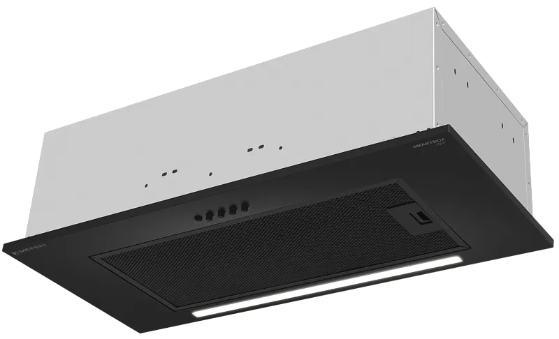 Вытяжка полновстраиваемая Meferi SMARTBOX60BK LIGHT