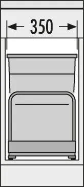 Встраиваемая система 58л Bottom-Mount Hailo 3616401